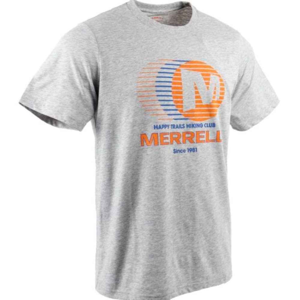 Merrell Organic Cotton Happy Trails Hiking Club Mdots Tee